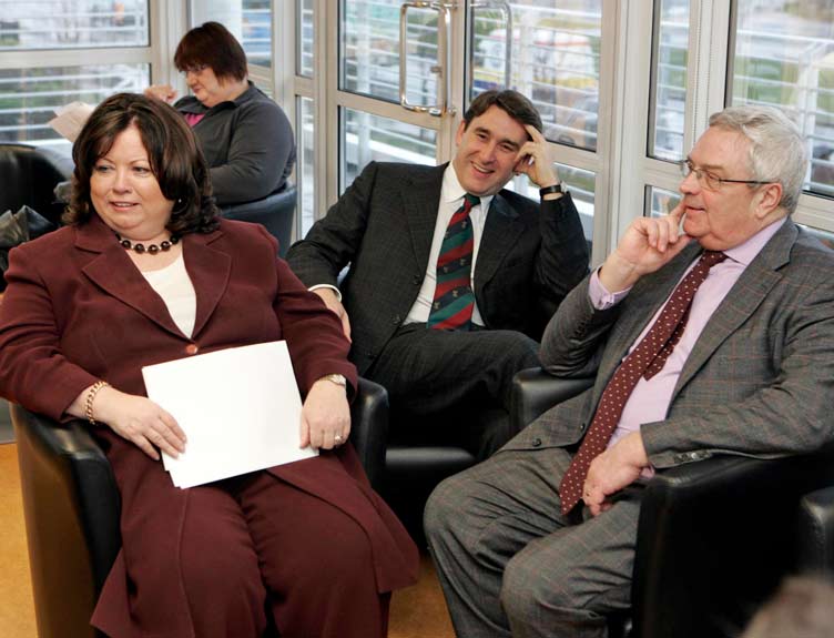 Mary Harney meets GEP students