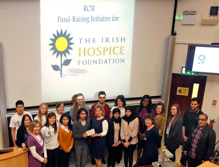 RCSI students raise money for Irish Hospice Foundation