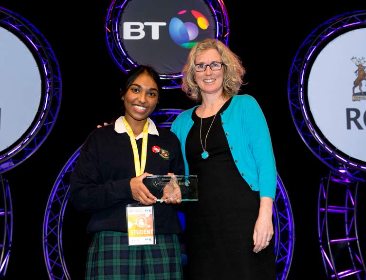 Dublin girl scoops RCSI Award at BT Young Scientist Exhibition