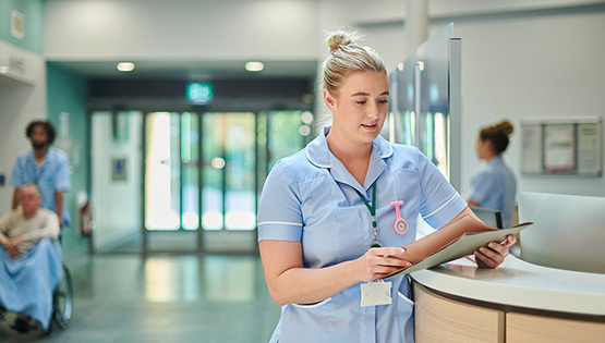 Nurse on ward