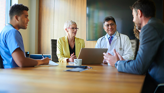 Doctors and professionals boardroom